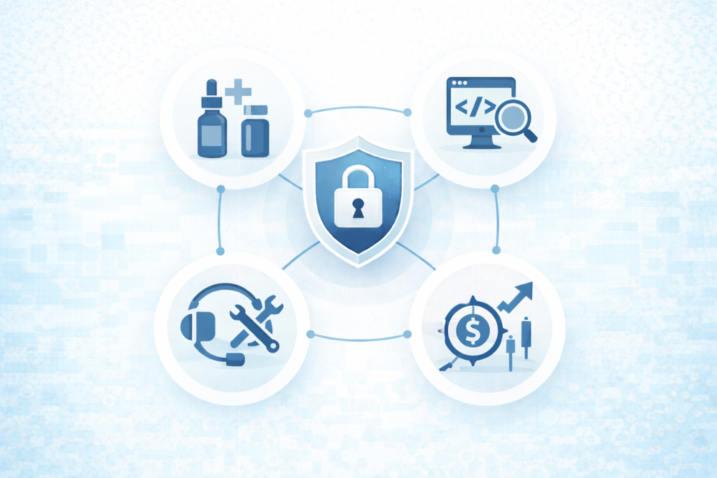 Secure nutraceutical and supplement payment processing with HighRiskPay, including compliant gateways and merchant accounts.