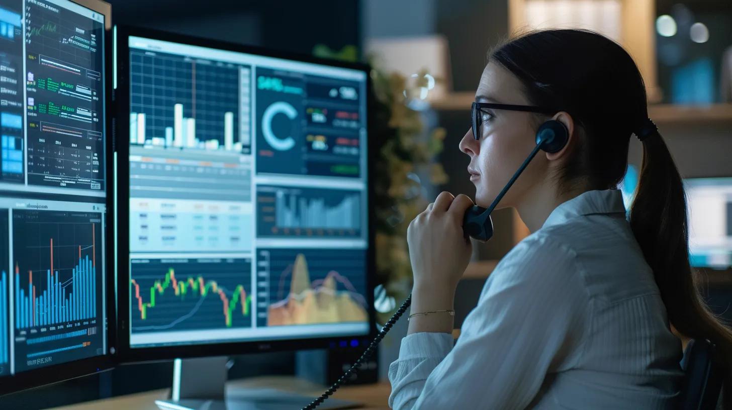 Customer service representative helping a client, illustrating chargeback management strategies in vape payments