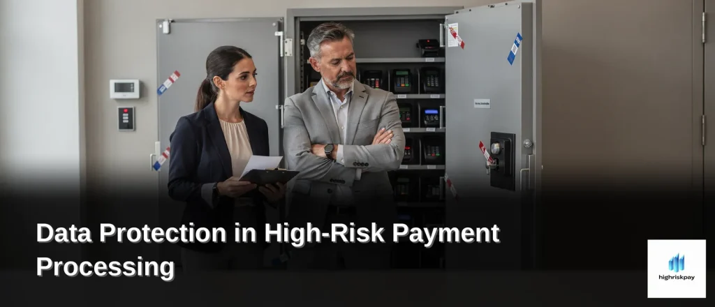 HighRiskPay supports PCI alignment through compliant gateways and acquirers as part of its infrastructure.; PCI